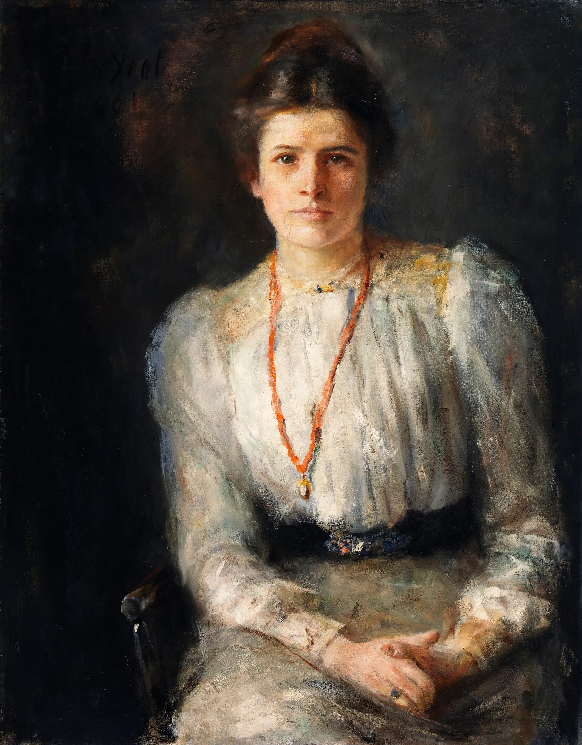 Lily Yeats by John Butler Yeats (1901)