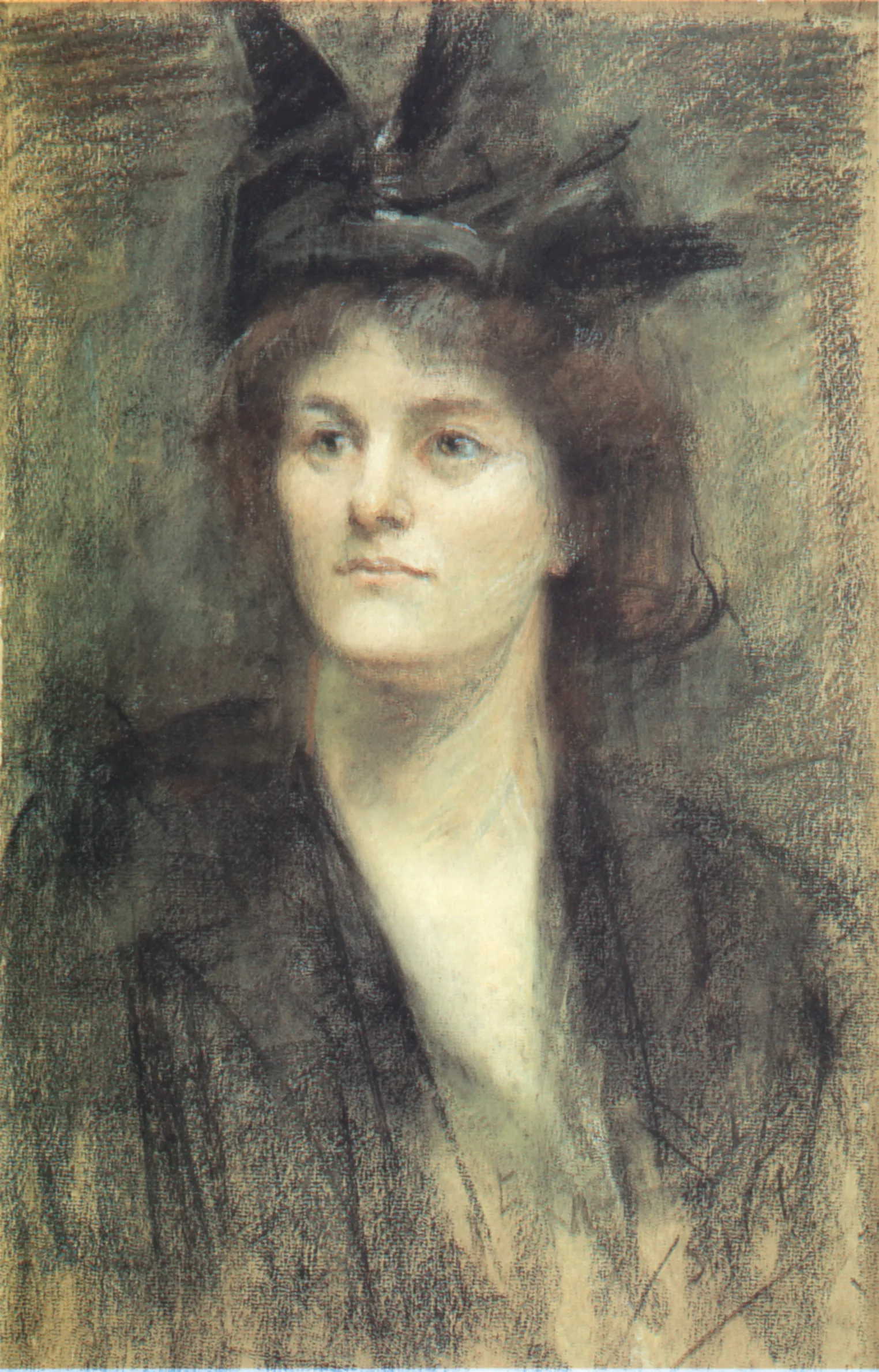 Maud Gonne by Sarah Purser (1898)