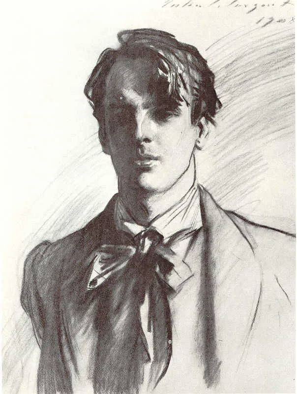 W. B. Yeats by John Singer Sargent (1908)