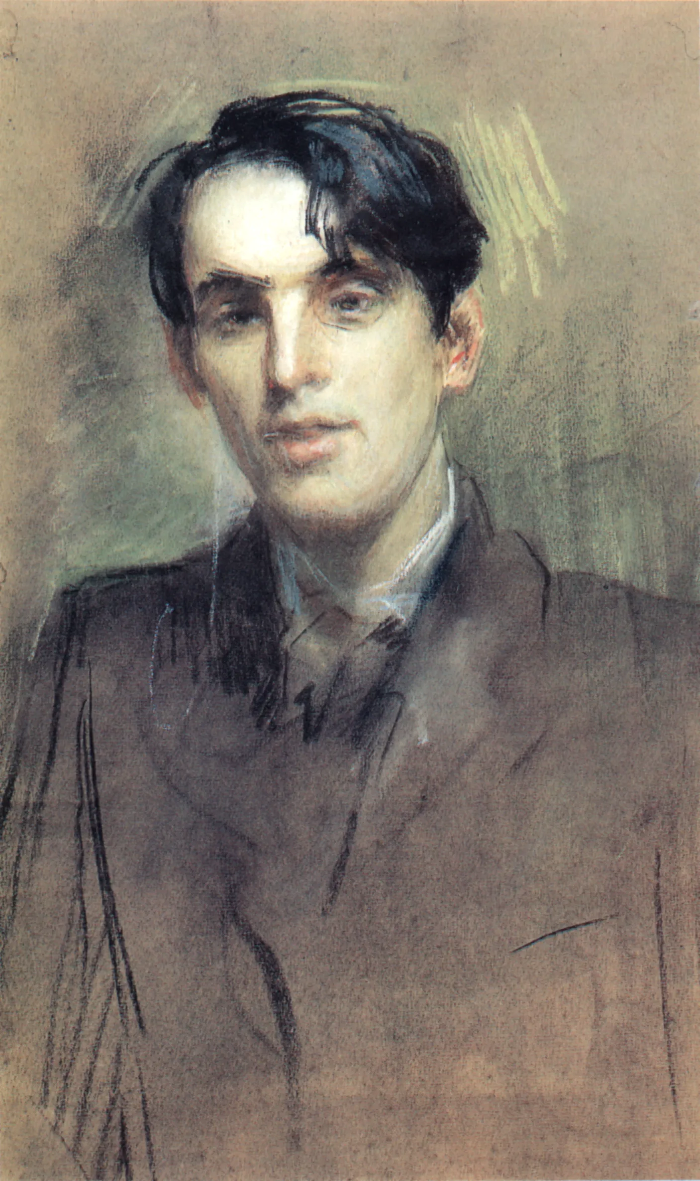 W. B. Yeats by Sarah Purser (1898)