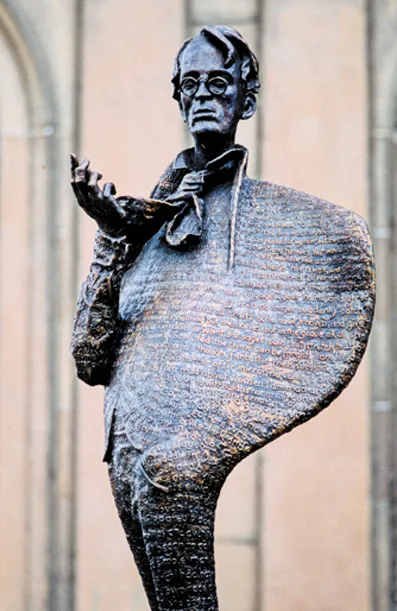 Yeats statue by Rowan Gillespie, Sligo